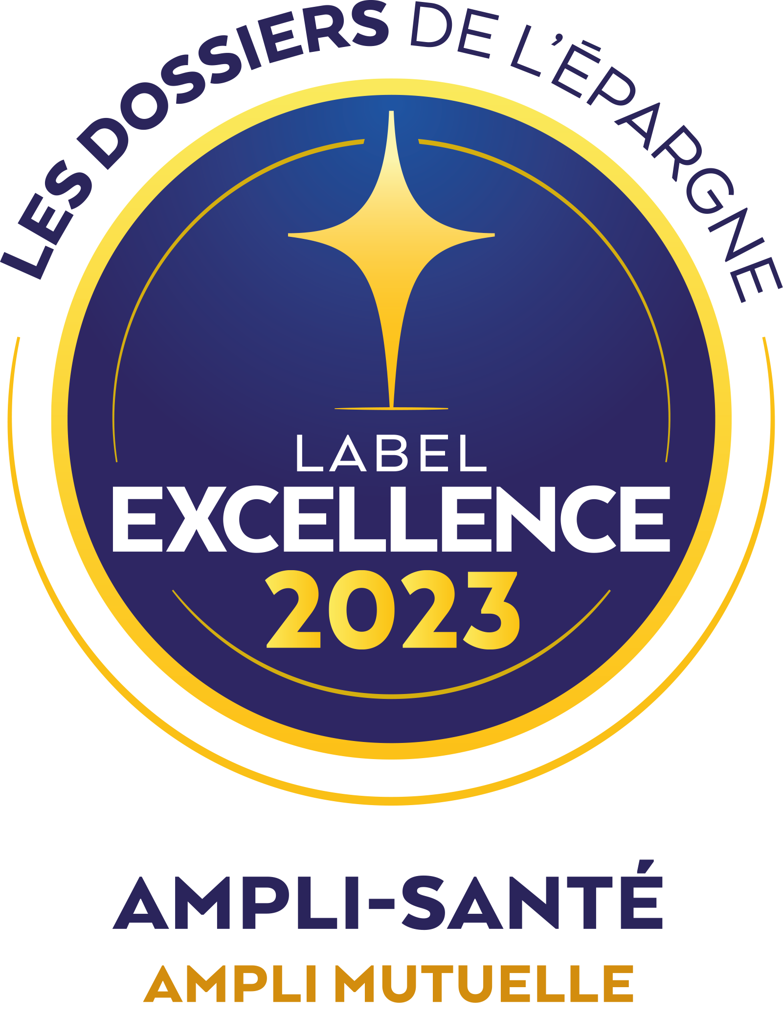 AMPLI Santé label excellence 2023