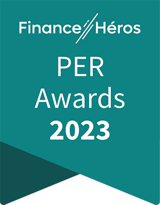PER Awards 2023 par FinanceHeros.com